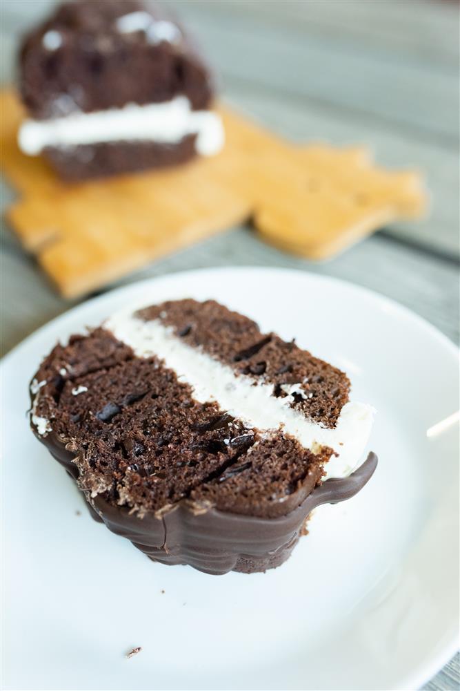 Triple Chocolate Cake with Cream Cheese Frosting